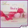 wholesale children acrylic bead elastic hair tie with multiple shape and color acrylic bead